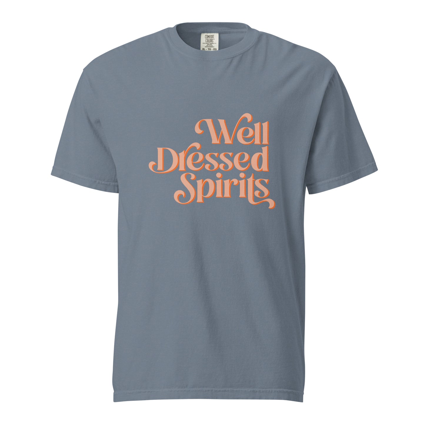 Comfort Colors - Well Dressed Spirits Logo - T-Shirt