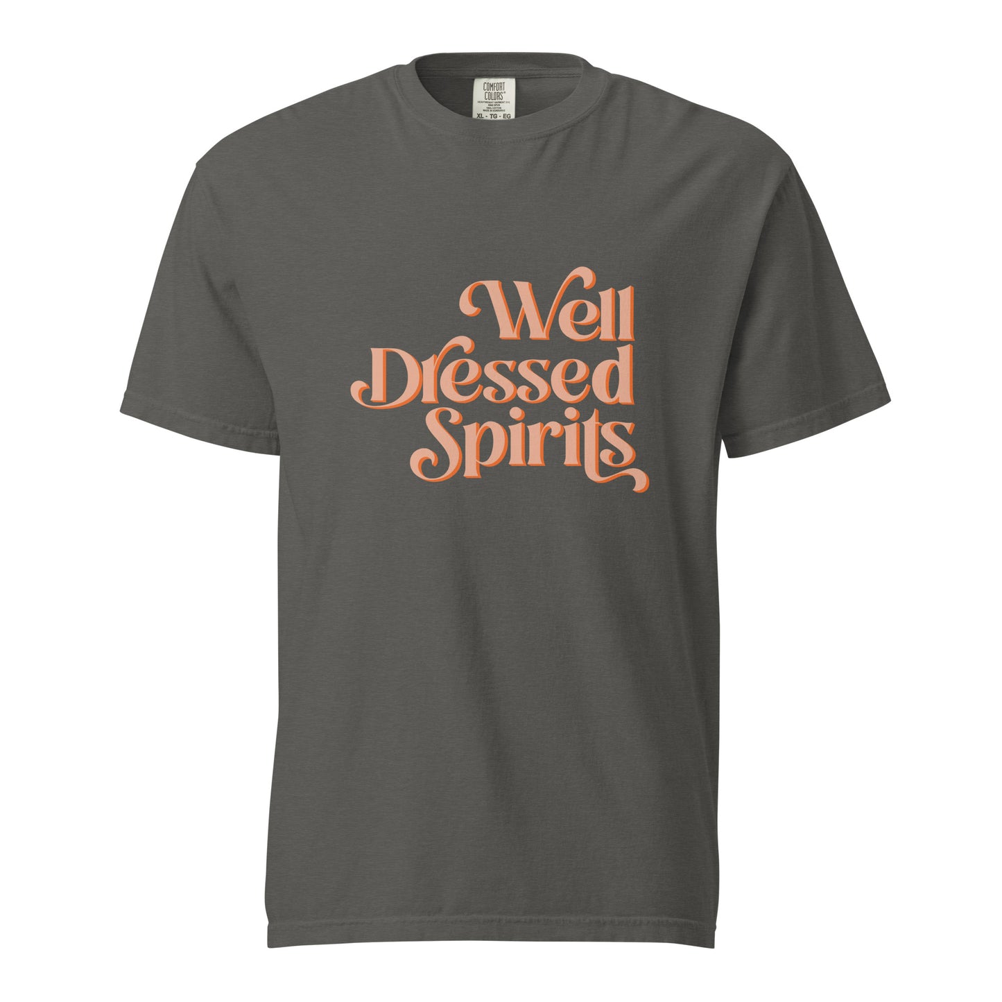 Comfort Colors - Well Dressed Spirits Logo - T-Shirt